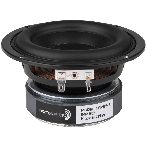Main product image for Dayton Audio TCP115-8 4" Treated Paper Cone Midbass 295-416
